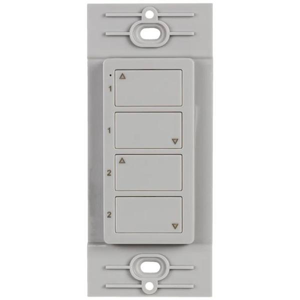 Wireless Grey 2 Zone Duo Controller Dimmer Switch